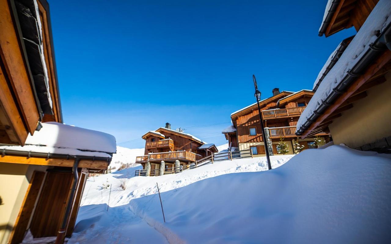 Parc Madeleine - Chalets Saint-François-Longchamp Exterior foto