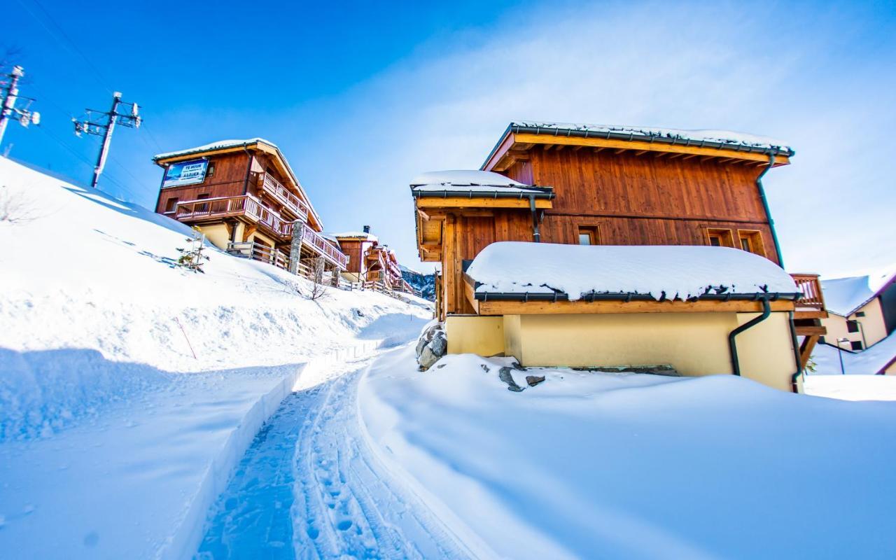 Parc Madeleine - Chalets Saint-François-Longchamp Exterior foto